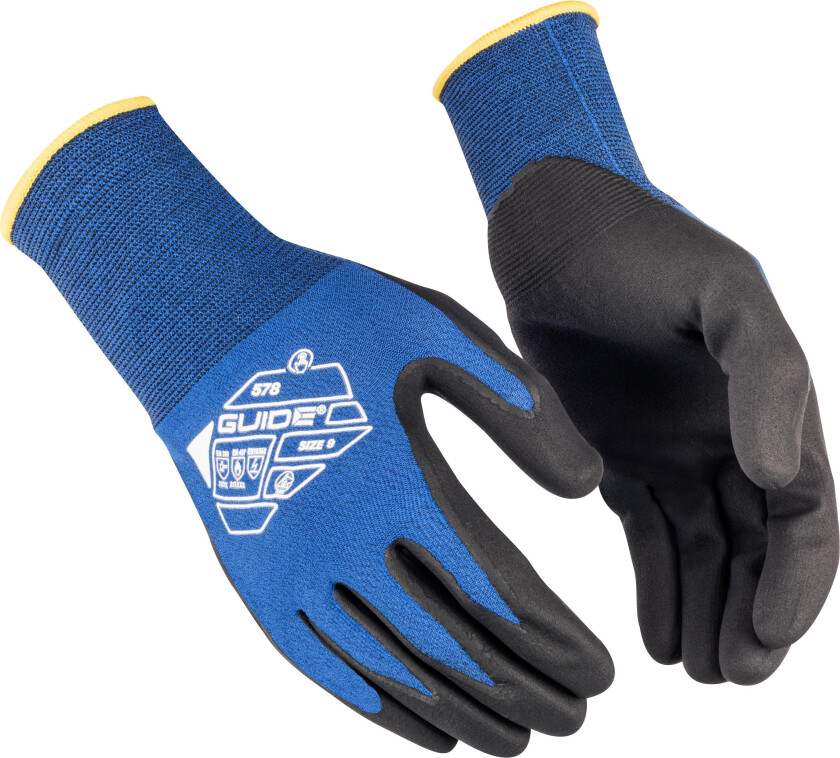 578 HP Hanske nitril, ESD, touch, antistatisk 10