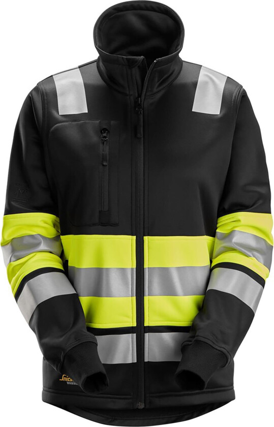 8077 Jakke svart/Hi-Vis gul Svart/Hi-Vis Gul