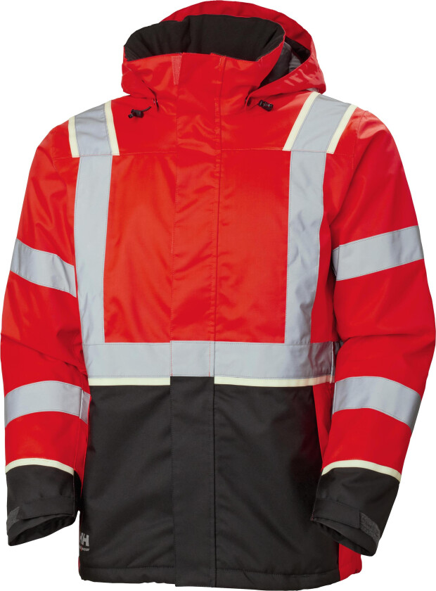 UC-ME 71355_169 Vinterjakke varsel, rød/svart Varsel, Rød/Svart