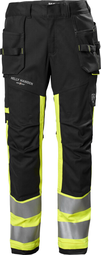 Bilde av Fyre Arbeidsbukse svart/Hi-Vis gul Størrelse C52