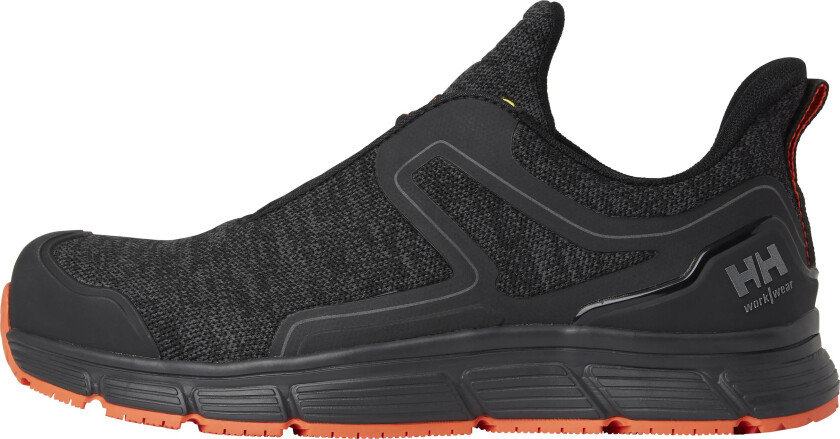 Kensington Low Vernesko lav, svart/orange, S3 46