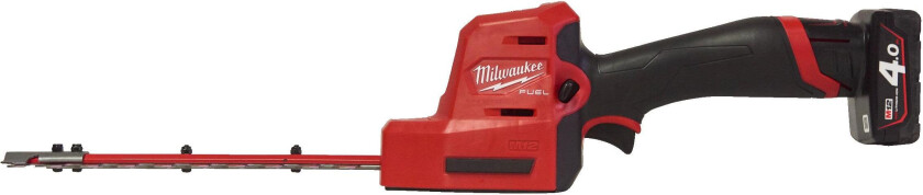 M12 FHT20-402 Hekksaks med 4,0 Ah batteri og lader