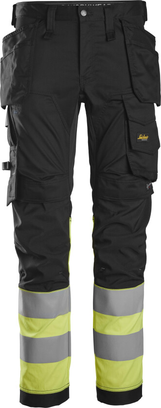 6234 Arbeidsbukse svart/Hi-Vis gul Svart/Hi-Vis Gul