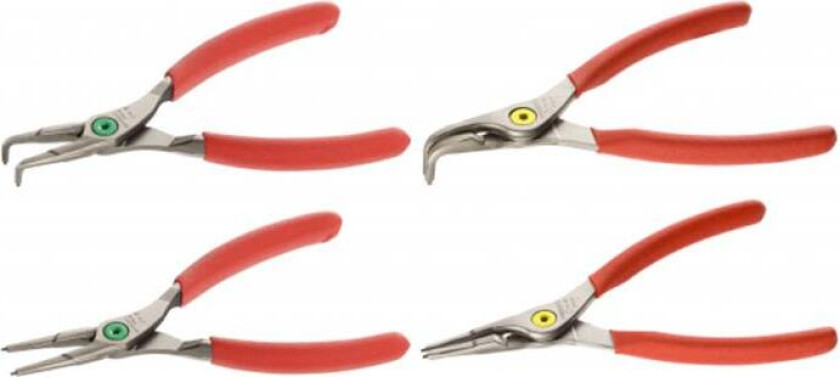 PCJ4 Låseringtangsett 4 stk., 18-60 mm