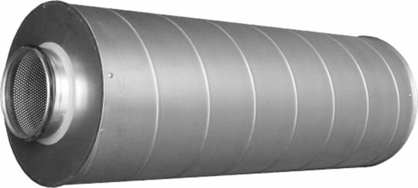 Bilde av TOC-50-125-600 Lyddempere rund tilkobling Ø 125, 600 mm