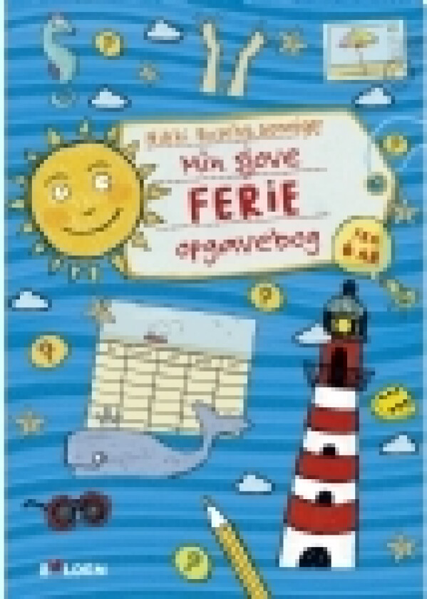 Min sjove ferie-opgavebog - fra 6 år