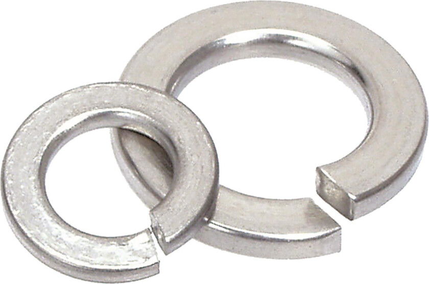 012728 Fjærbrikke FBB, A2, DIN 127 B 8,1 x 14,8 x 2,0 mm, 1000-pakk