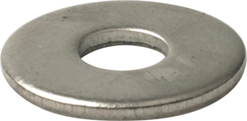 0125443 Rundbrikke A4, DIN 125 A 4,3 x 9 x 0,8 mm, 1000-pakk