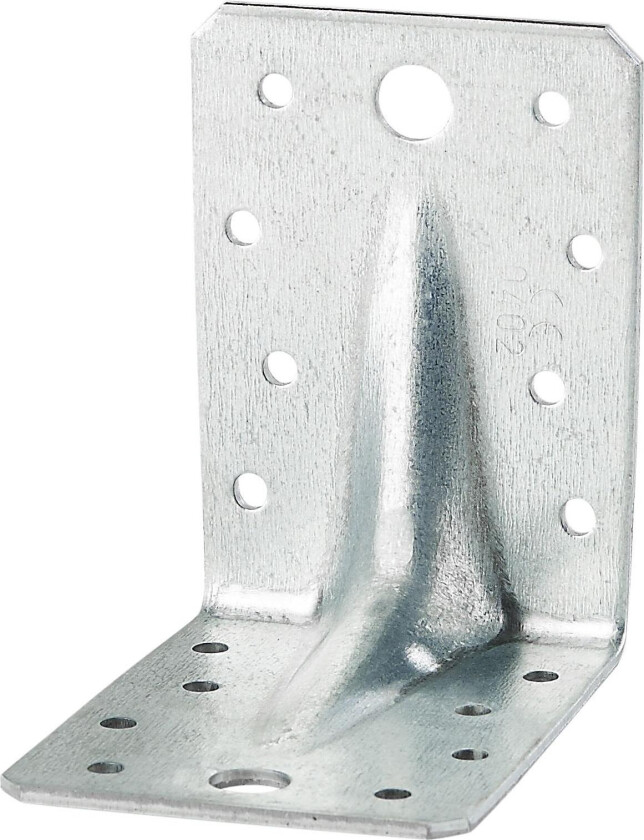 Bilde av 401M000 Vinkelbeslag med forsterkning 2,5 x 90 x 90 x 65 mm, 50-pakning
