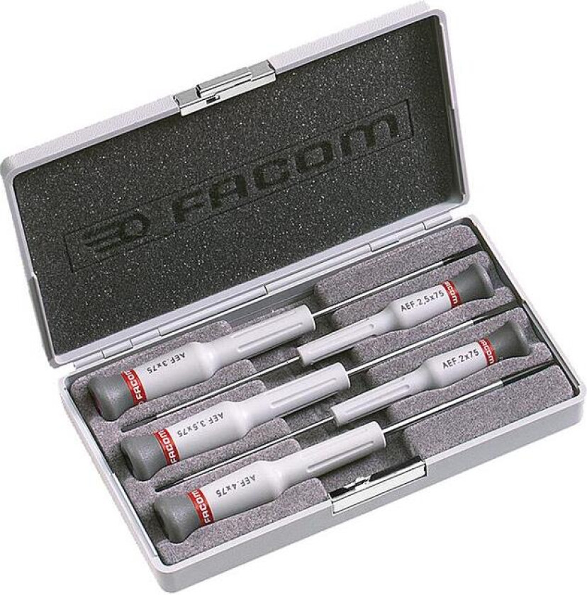 AEF.J2 Skrutrekkersett 5 deler Micro-Tech, 5 deler