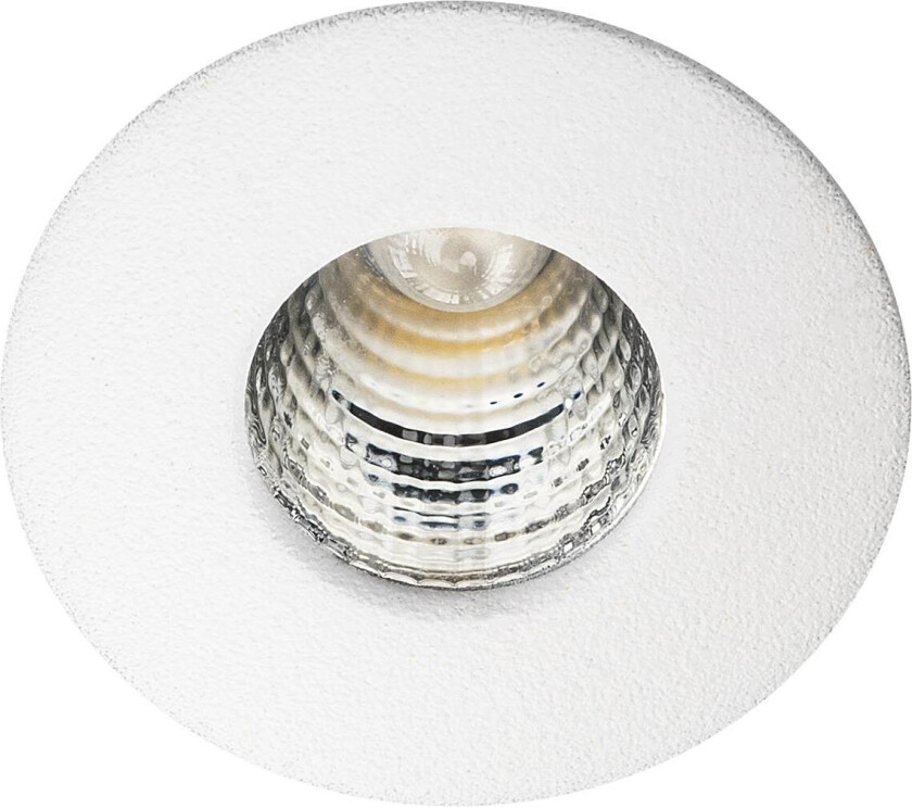 Nano Downlight 1 W, smalstrålende, hvit 2700 K