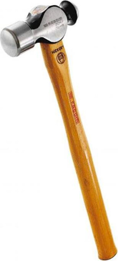 202H.1 Hammer kulehodet, med hickoryskaft 430 g