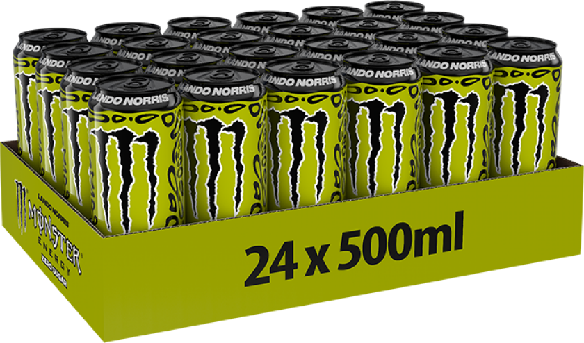 Bilde av 24 x Monster Energy 50 cl Lando Norris Zero Sugar