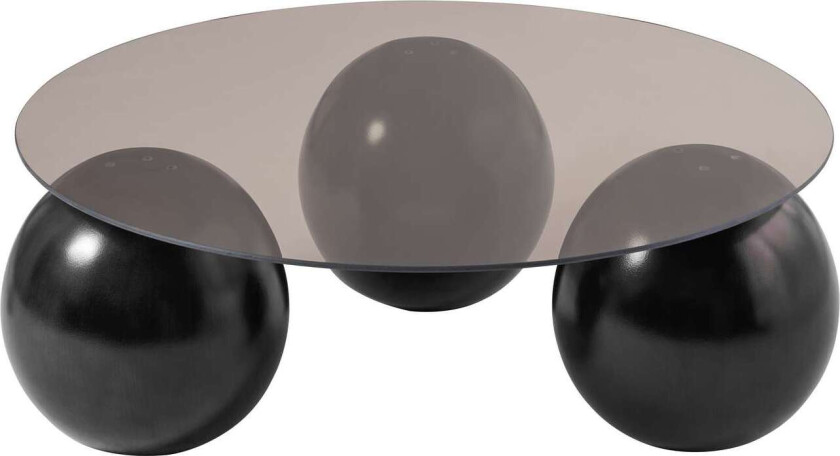 Miro - Sort, bronse salongbord