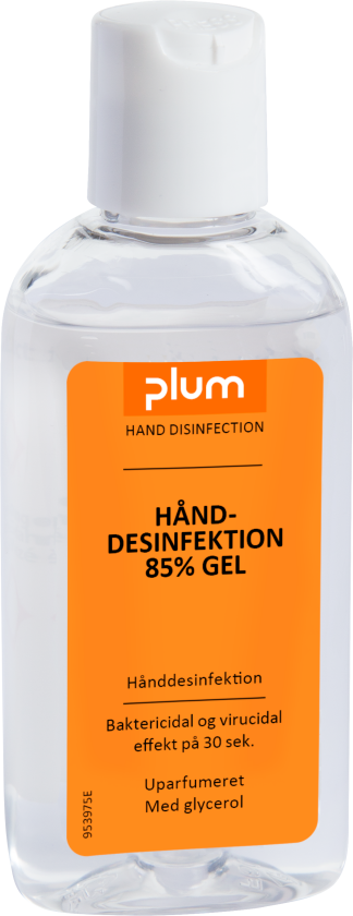 Desinfektion Plum 85%, gel, 75 ml flaske