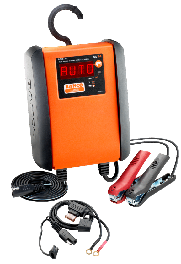 Helautomatisk lader/strømkilde BBCE12-6 for 12V batterier