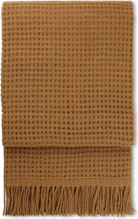 Basket pledd 130x200 cm Camel