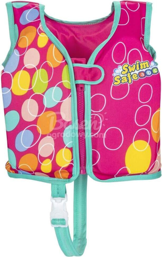 Svømmevest for barn rosa S/M Bestway 32176