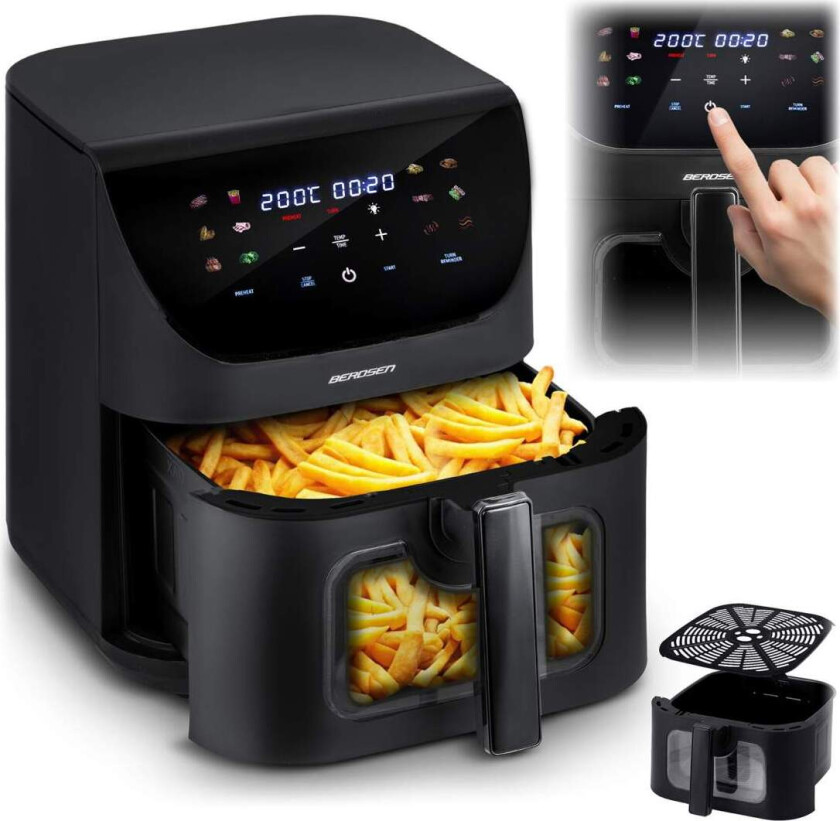 Airfryer Berdsen BD-660 sort