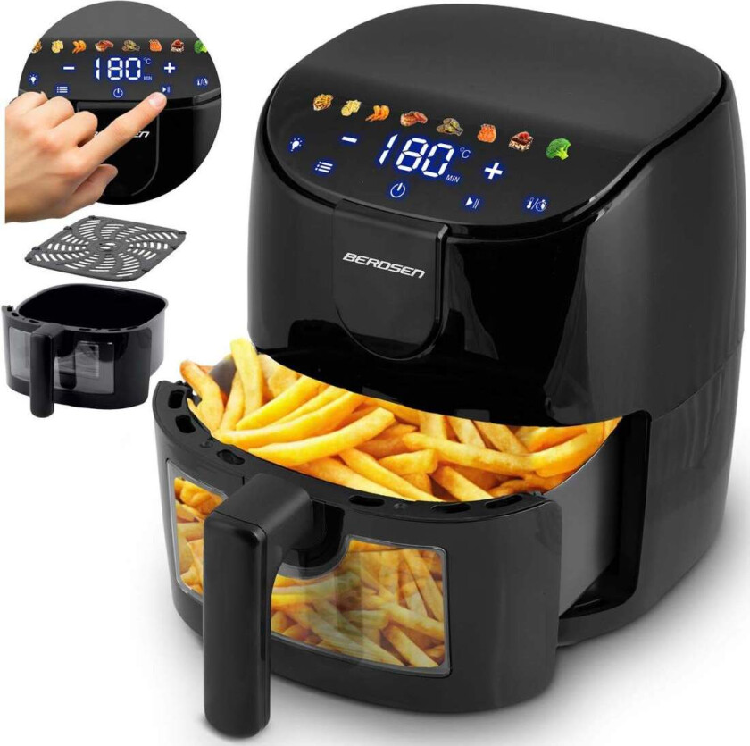 Airfryer Berdsen BD-658 sort