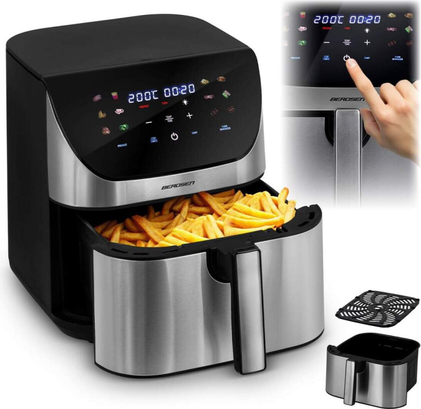 Airfryer Berdsen BD-659 sølv