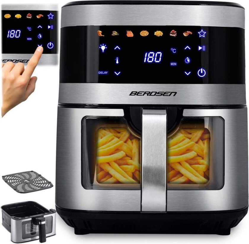 Airfryer Berdsen BD-656 sølv