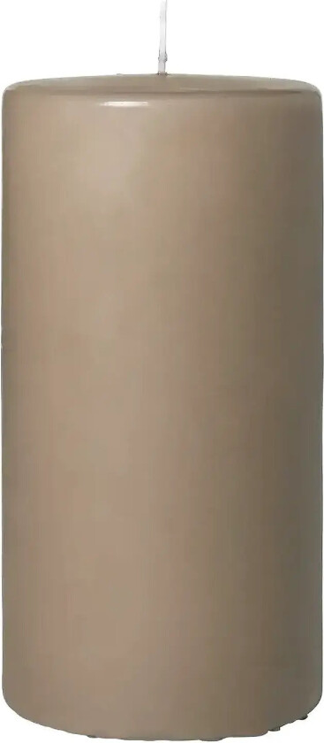 Bilde av Church Pillar Candle - Beige - H:20CM