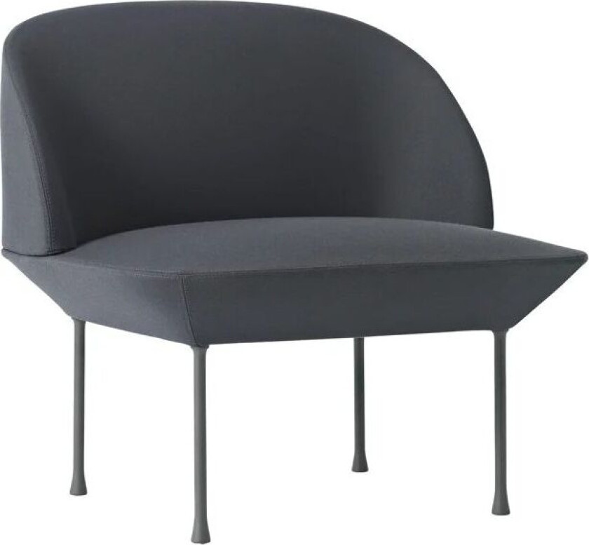 Oslo sofa 1-seter Steelcut 180-Dark Grey