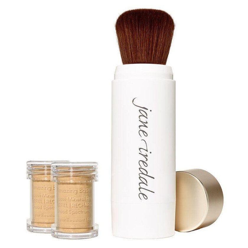 Amazing Base Refillable Brush Golden Glow 2x Refills