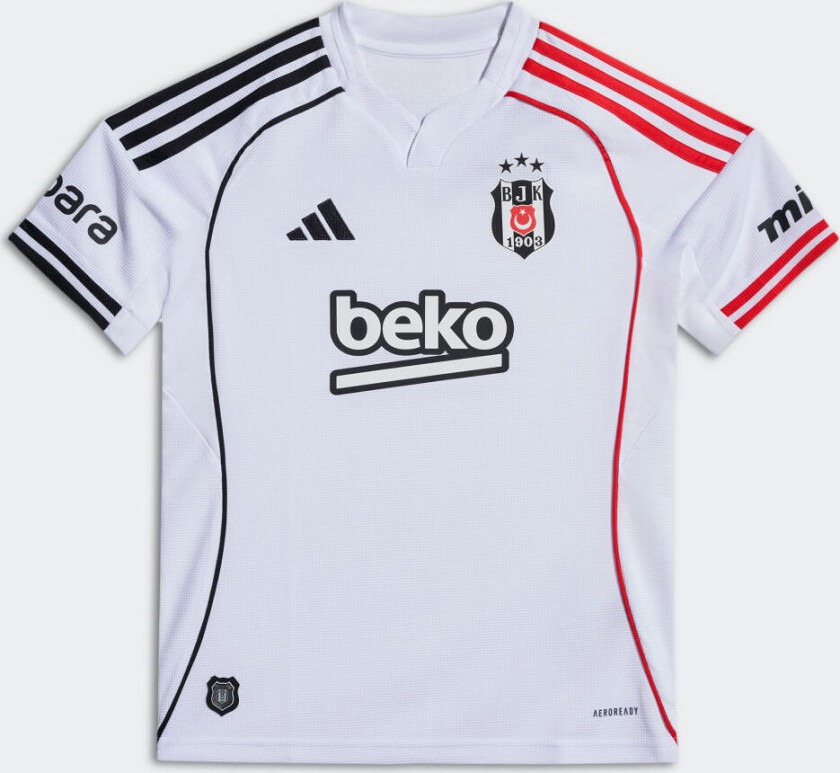 Besiktas Hjemmedrakt 2025/26 Barn - adidas, størrelse 128 cm