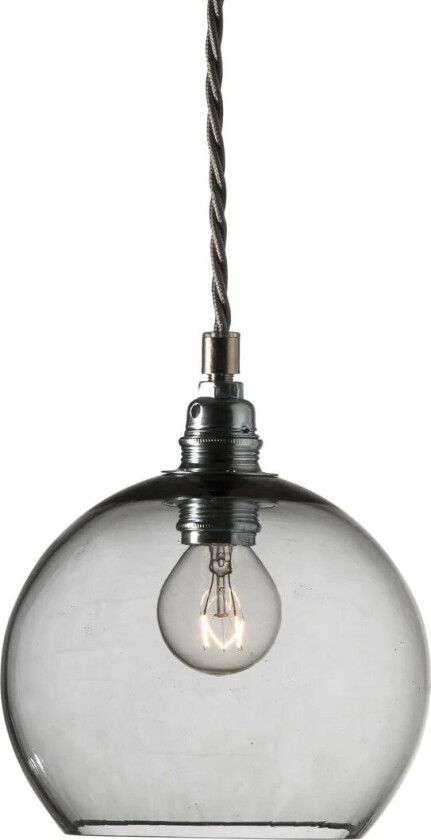 EBB & FLOW Rowan taklampe S, Ø 15,5 cm smokey grey (grå)