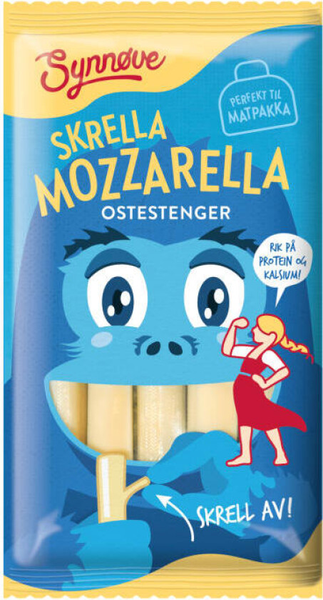 Mozzarella Ostestrenger 100g