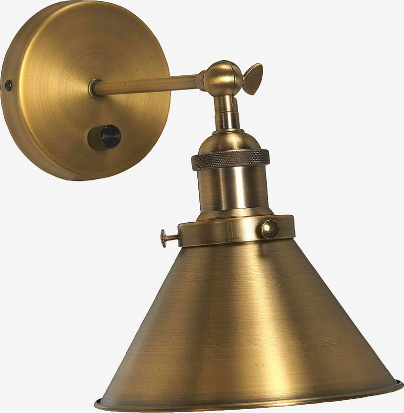 Vegglampe Anton - Gull