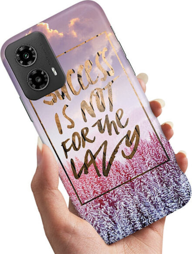 Motorola Moto G55 5G - Deksel/Mobildeksel Success Not Lazy