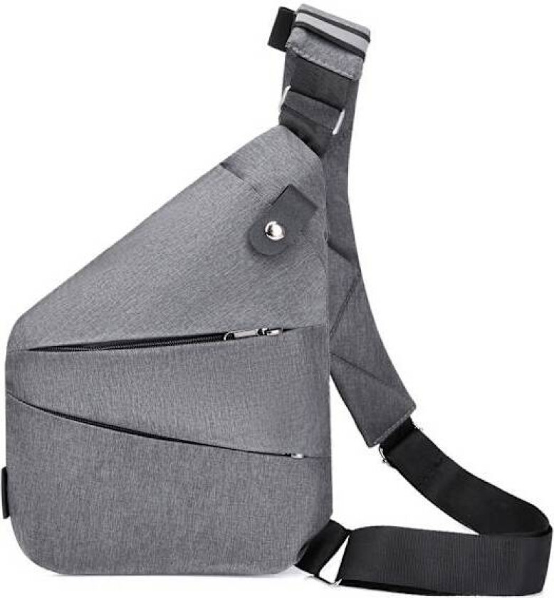 Anti-tyveri veske, anti-tyveri reiseveske for kvinner/menn, mote slyngeveske reise crossbody veske for kvinner