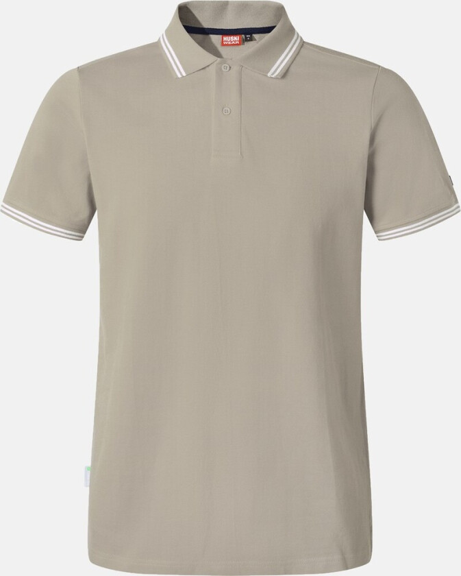 Shore Pique Polo, Khaki, L, Piketrøyer