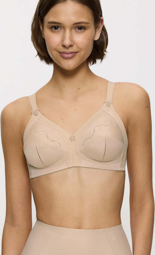 Doreen + Cotton 01 N BH uten bøyle, beige, Størrelse: 115E, Kvinner