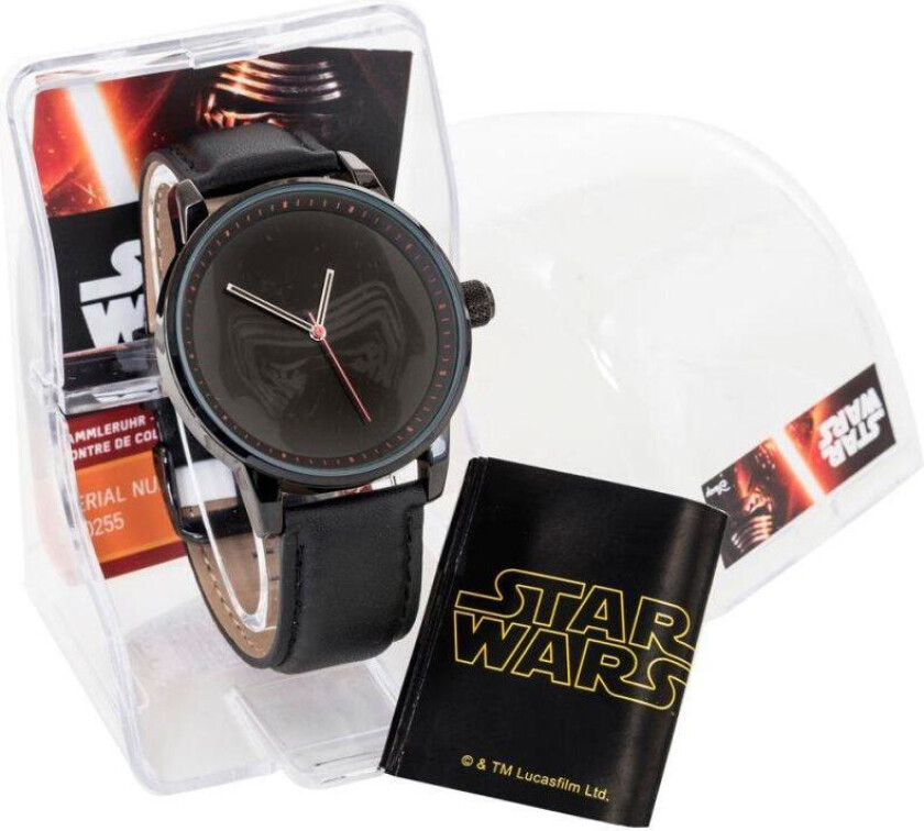 Barneklokke kylo ren analog armbåndsur star wars klokke