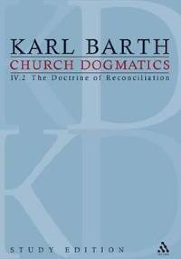 Church Dogmatics Study Edition 24