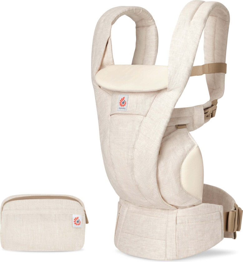 Omni Deluxe Bæresele Linen, Natural - Bæreseler - Lin