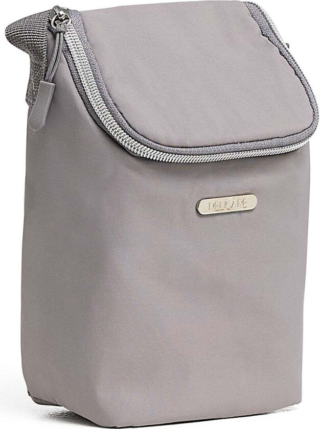 Nestle Flaskeveske, Grey - Stellevesker - Polyester