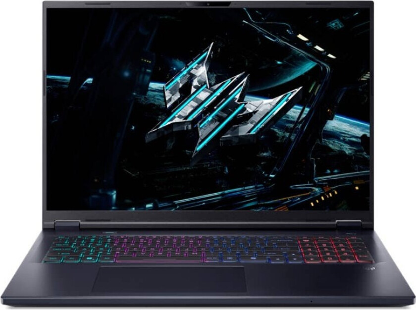 Predator Helios Neo 18 AI, PHN18-72, Bærbar gaming-PC, 18", Intel® Core™ Ultra 9, 64 GB RAM, 2 TB SSD, NVIDIA® GeForce RTX™ 5070Ti