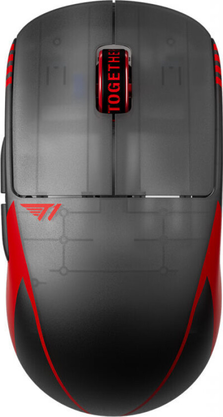 X2 Crazylight T1 Edition Trådløs Spillmus - Svart