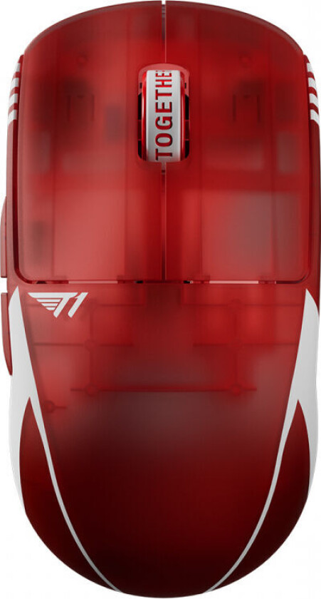X2 Crazylight T1 Edition Trådløs Spillmus - Rød