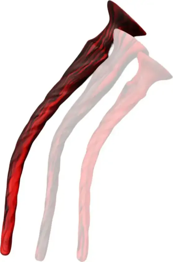 Torthy Dildo Black/Red 63 cm