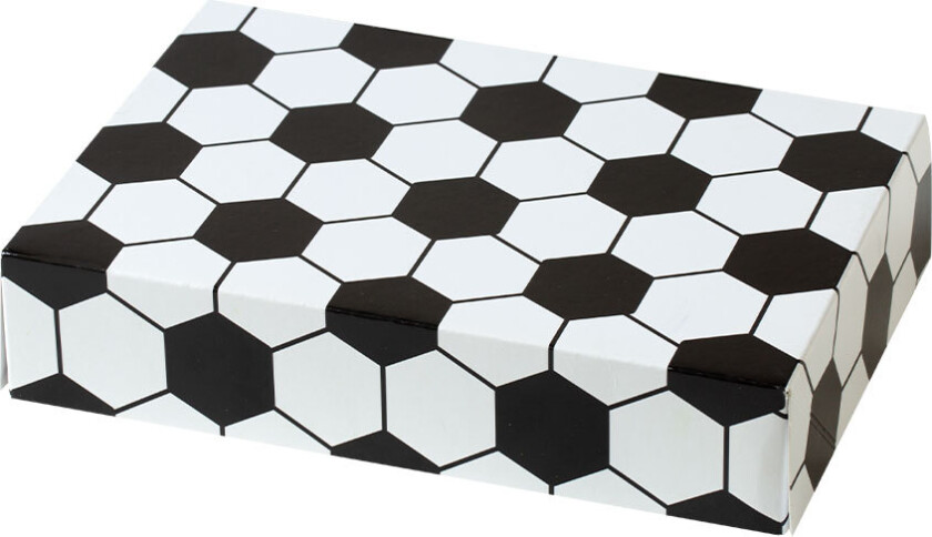 Bilde av Gaveeske/Godteboks - Fotball- 23x16x5cm