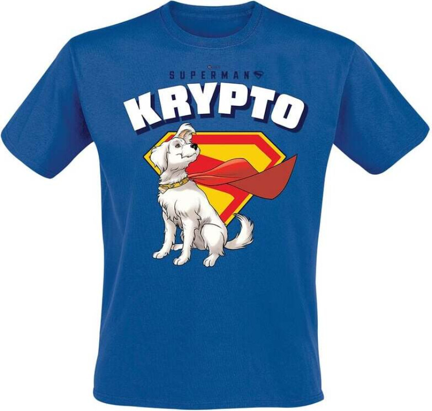 T-skjorte - 2025 - Krypto Cape Flowing - S til 3XL - Herrer - blå