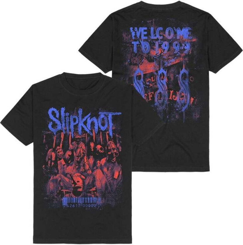 T-skjorte - Welcome To 19999 - S til 5XL - Herrer - svart