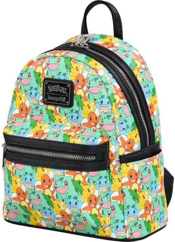Mini ryggsekker - Loungefly - Pikachu & Starter - Damer - flerfarget