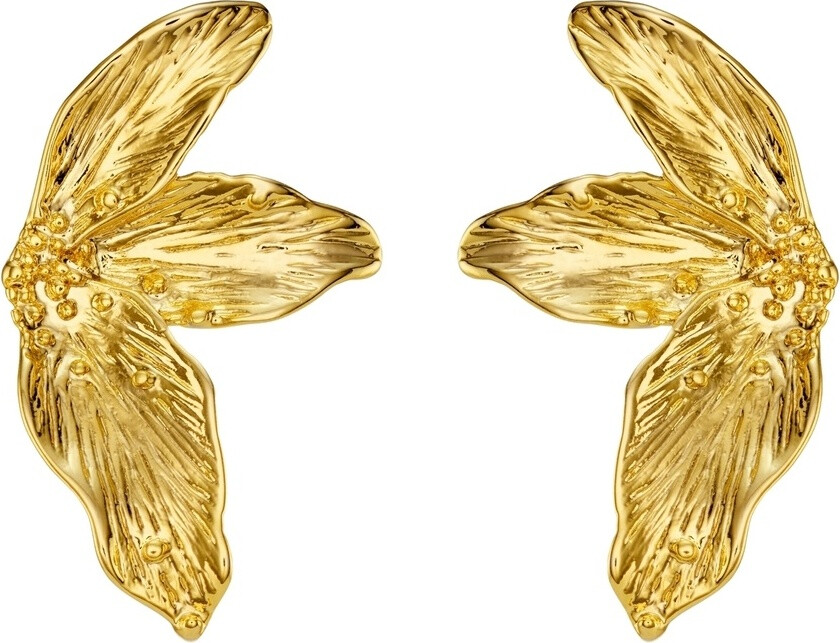 Statement Petal Climber Earrings